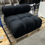 Tropea Modulair Bank fauteuil Milo Casa, Zwart